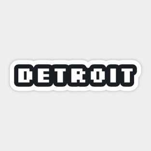 Detroit Sticker